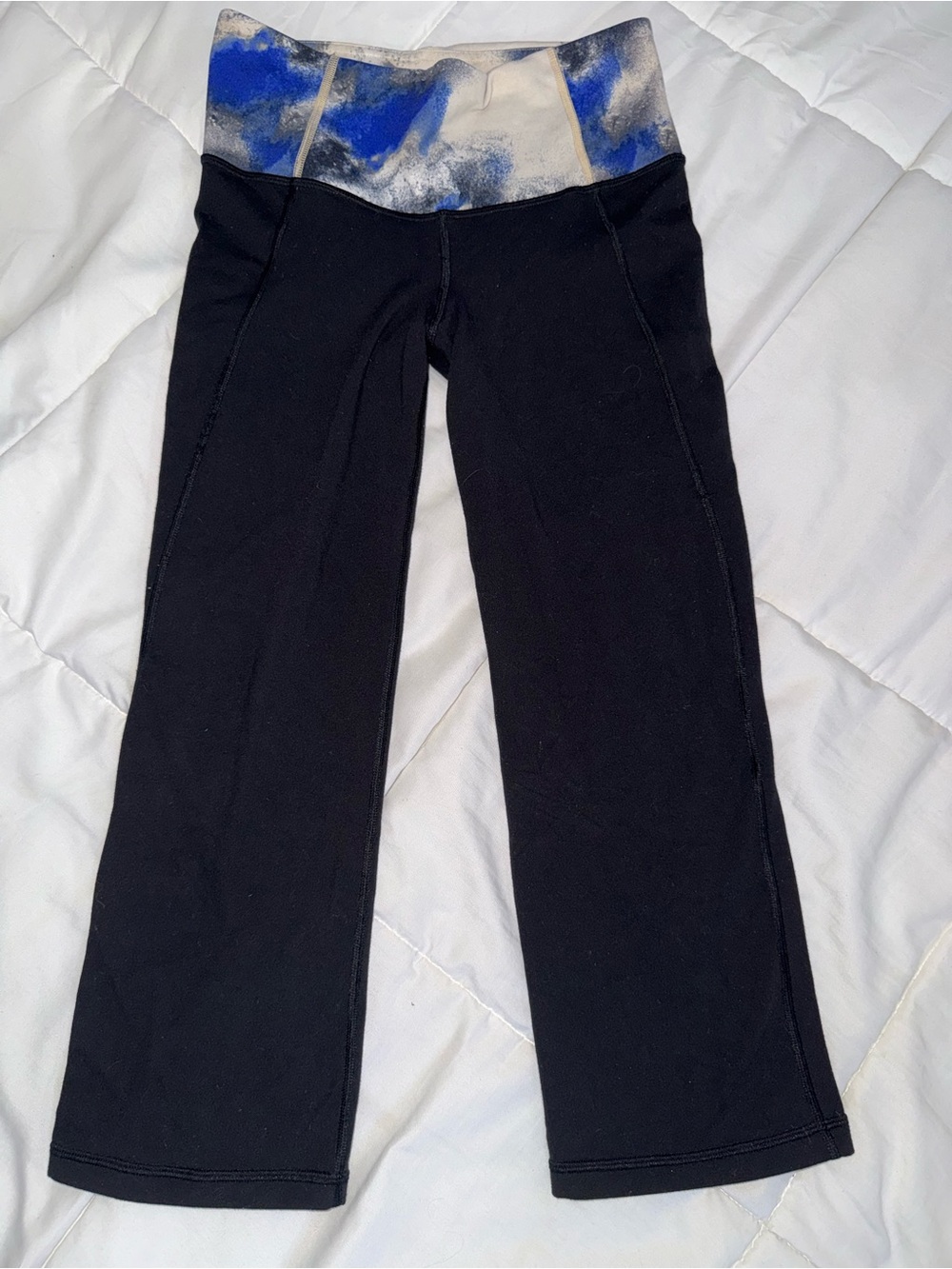 LuluLemon capri, slit leggings